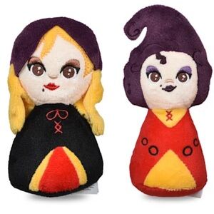 NWT set 2 Disney Hocus Pocus dog squeak toys